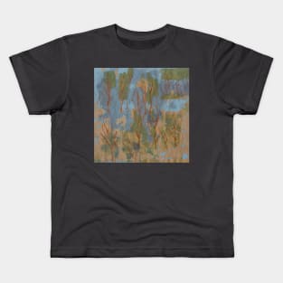 Early walk true the mountains Kids T-Shirt